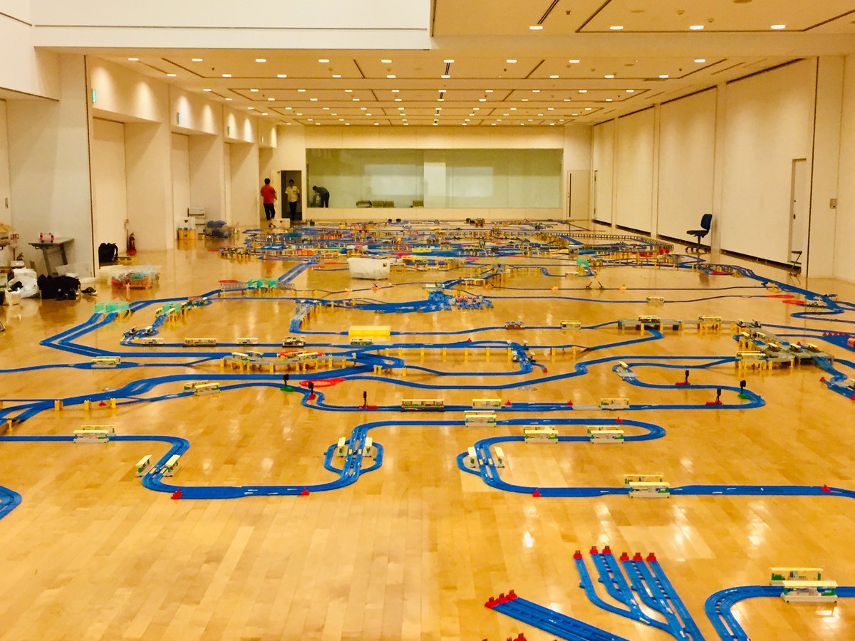 プラレールの宿の松岡さん tweet media