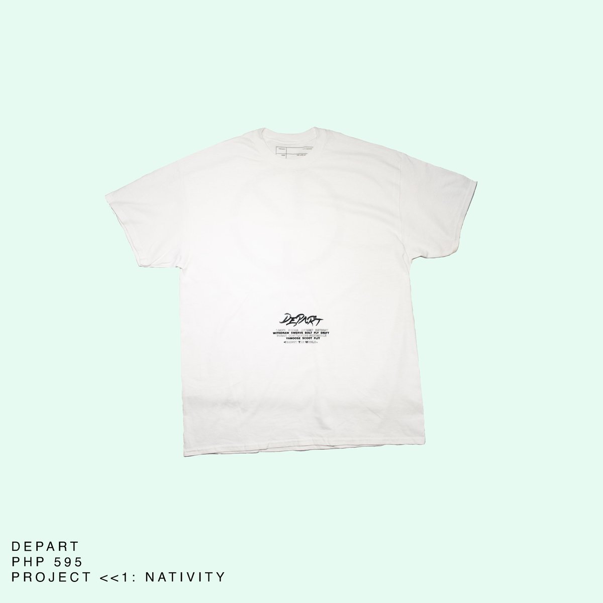 _atwrld's tweet photo. "DEPART"
ATW Project<<1 Nativity OVER-SIZED TEE
PRICES INDICATED IN THE PIC DESCRIPTION
PRE-ORDERS START 10AM TOMORROW (FRIDAY, AUGUST 30)
DM THE PAGE FOR INQUIRIES AND PRE-ORDERS
#ATW
#ProjectNativity https://t.co/SNv55mMdeA