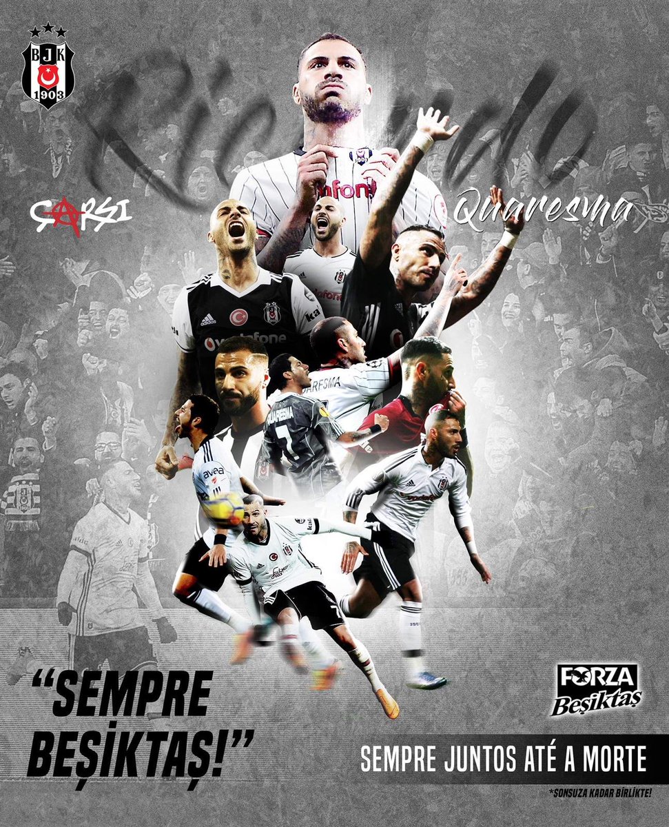 forzabesiktas's tweet photo. Her şey için teşekkürler Ricardo Quaresma 🦅 https://t.co/KR4gkHumAD
