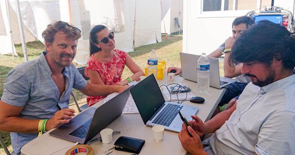 Acoucite_Web's tweet image. Derniers préparatifs pour le festival Woodstower dans le cadre du projet Monica 

@MonicaProject @woodstower  #soundmonitoring #smartwristbands #iot #monicaproject