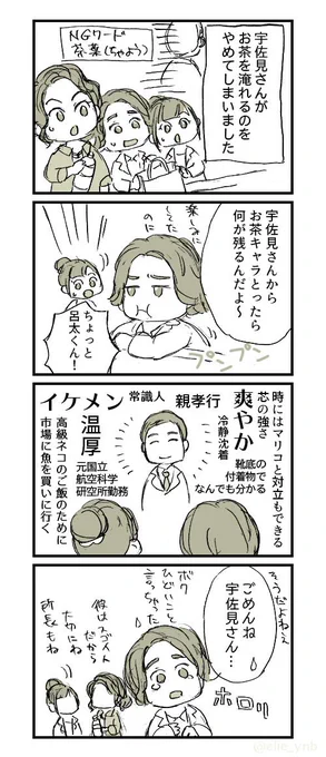 【科捜研の女】
宇佐見さん-お茶=??? 