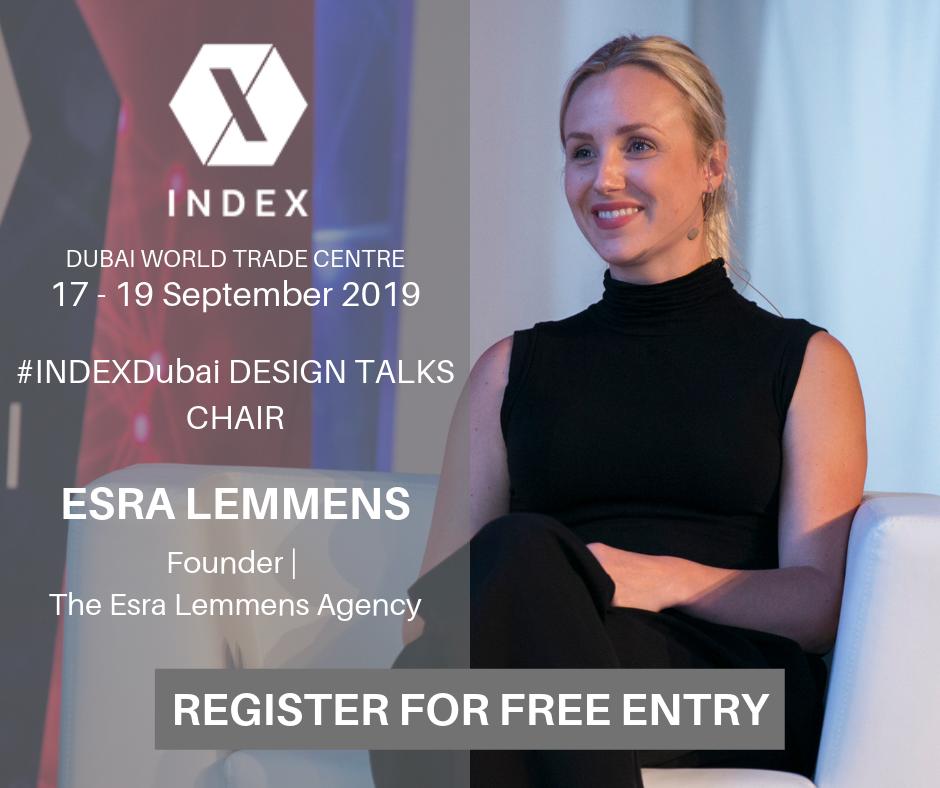 INDEXDubai's tweet photo. Weโre excited to announce Esra Lemmens, Founder & Director of The Esra Lemmens Agency, is our Chairperson at #INDEXDESIGNTALKS from 17-19 September Za'abeel Hall 3 at Dubai World Trade Center.
View the full agenda for and register for free entry now: https://t.co/Iu4HifOvLK https://t.co/YrzqJsB8Em