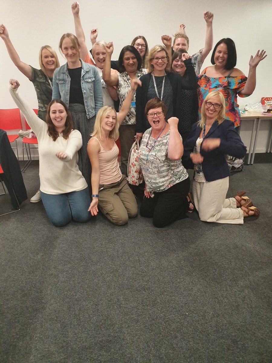 Sarah_Jones_14's tweet photo. We did it!! Fully qualified specialist practitioner District Nurses woop woop!! Thanks to all the lectures at @wlv_health and @ShropCommHealth for secondment opportunity and our amazing mentors #SPDN #QNI #shropcom https://t.co/Whp7ohNynD