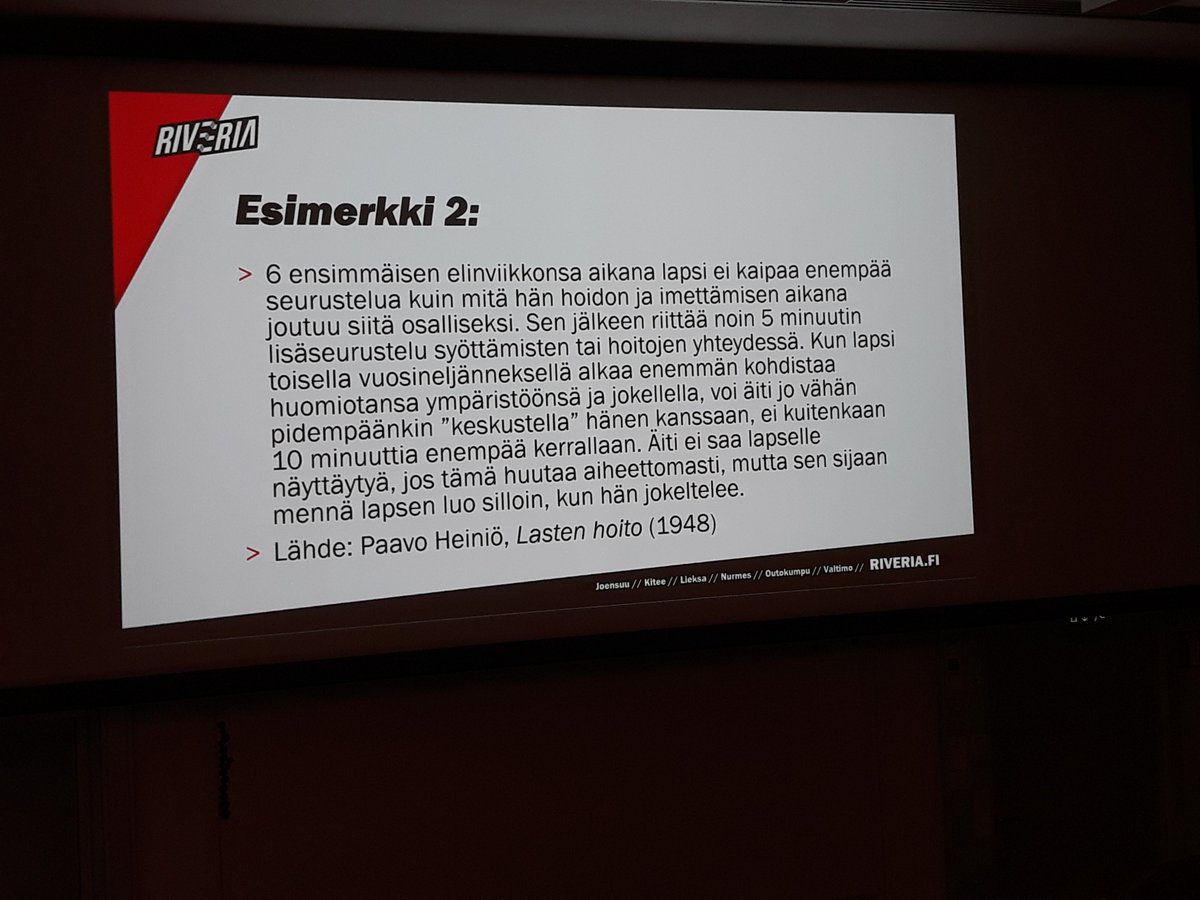 SannaPa1's tweet photo. #Lastenhoitajien täydennyskoulutuksessa @LiperinKunta verrataan nykyoppeja 40- luvun ajatuksiin. Tutkitaan ja verrataan tietoja kriittisesti. Paljon on ajatukset muuttuneet. #kiintymyssuhde https://t.co/1IDuQM3pRT