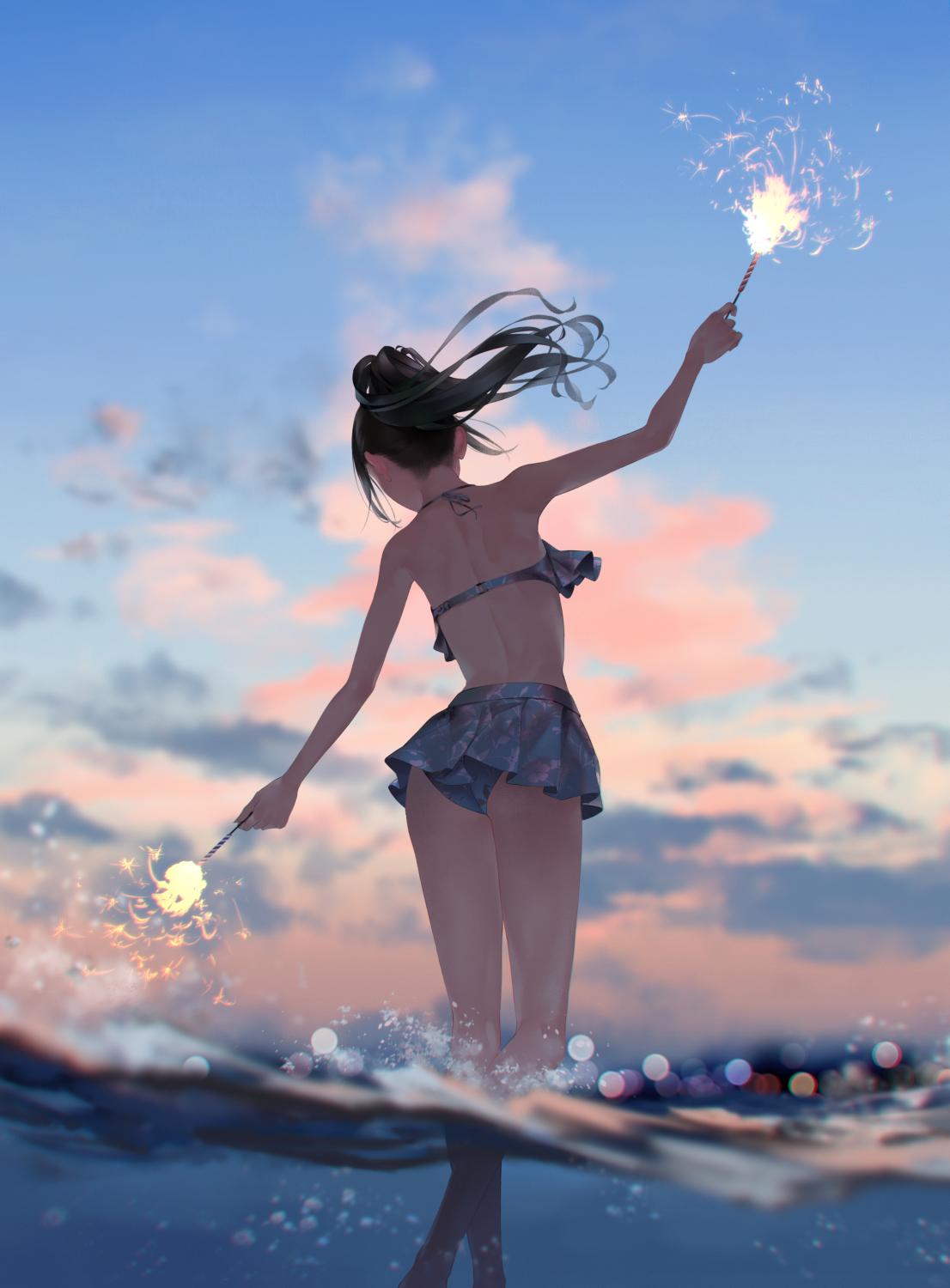爽々 滑り込み水着絵 T Co Lifkx9wght Twitter