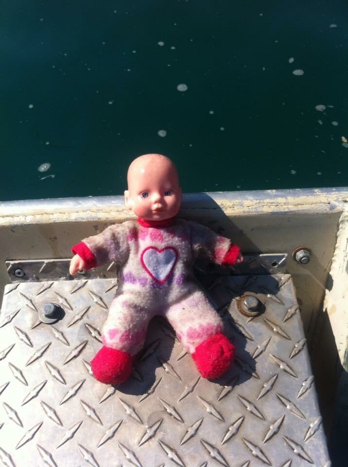 jayhawktiemann's tweet photo. @FisHecke @McCallMeB She is best #RiverBooty (okay, #LakeBooty) I ever found. She was 100 yards offshore & drifting out in Lake Michigan in Chicago in ‘14 while @Biddy_K & I were doing mudpuppy surveys. Threw her lifeline, saved her & that night my @Royals clinched first playoff appearance in 29 yrs https://t.co/rITeXaJOox
