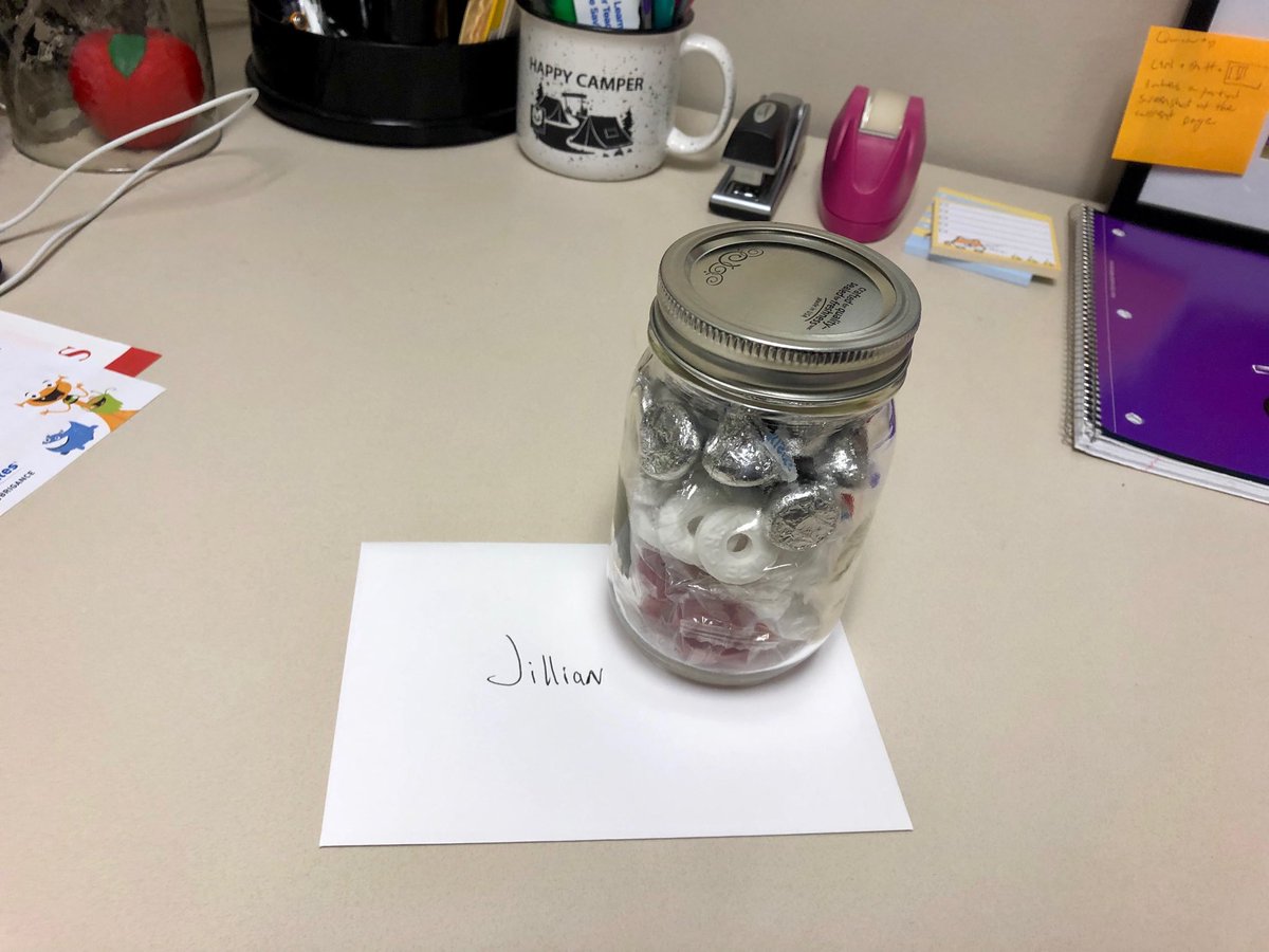 I love coming into my office to find presents! #BronchoPride