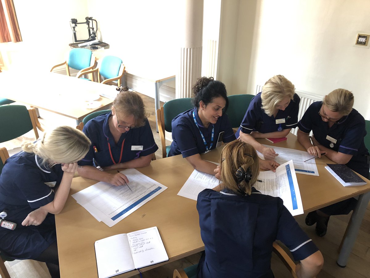 Fantastic first workshop to begin Bedford Hospitals journey to ward accreditation