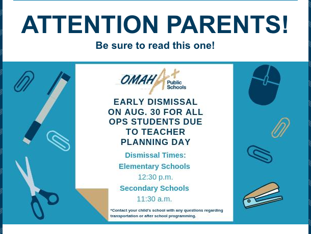 OPS_Castelar's tweet image. Parents a final reminder about tomorrow.  Please make sure you have a plan of action to pick your children up at 12:30.  There is NO ZAP tomorrow as well.  All students have early dismissal.  No after school program.  #EarlyOut #HaveAPlan