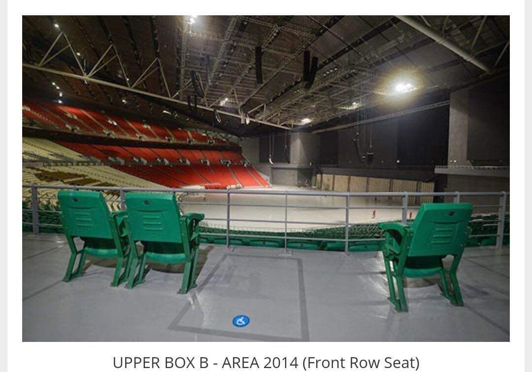 Parkers ♧ DARA♤♡ Republic on Twitter "PH ARENA Upper Box Seat plan