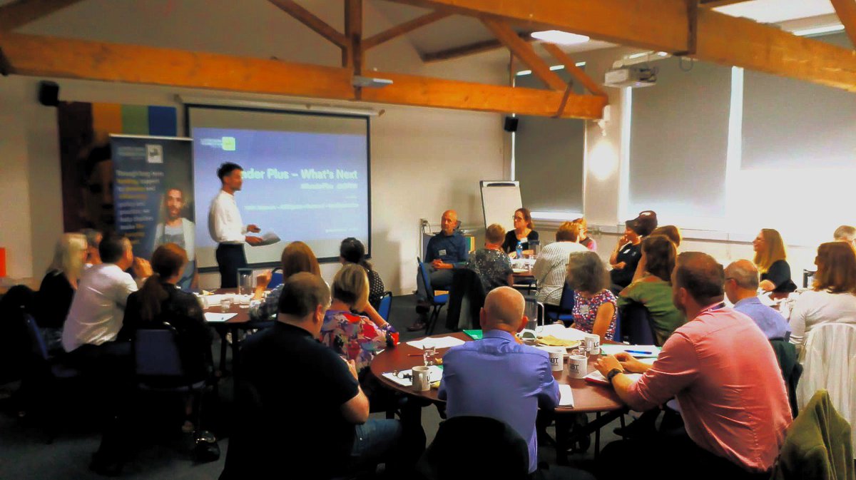 LBFEW's tweet photo. Some great discussions taking place at our #FunderPlus event today in Manchester. Conversations taking place are around the future development needs for #SmallButVital charities and what capacity-building partners can do to support this. https://t.co/B9v3JzzhTw