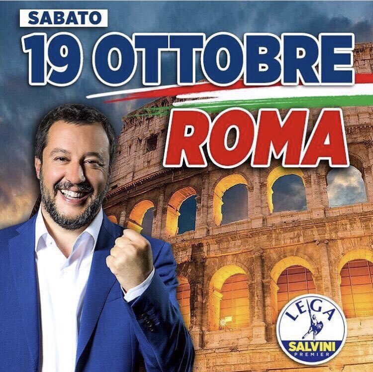 📌 Manifestazione a #Roma il 19 ottobre