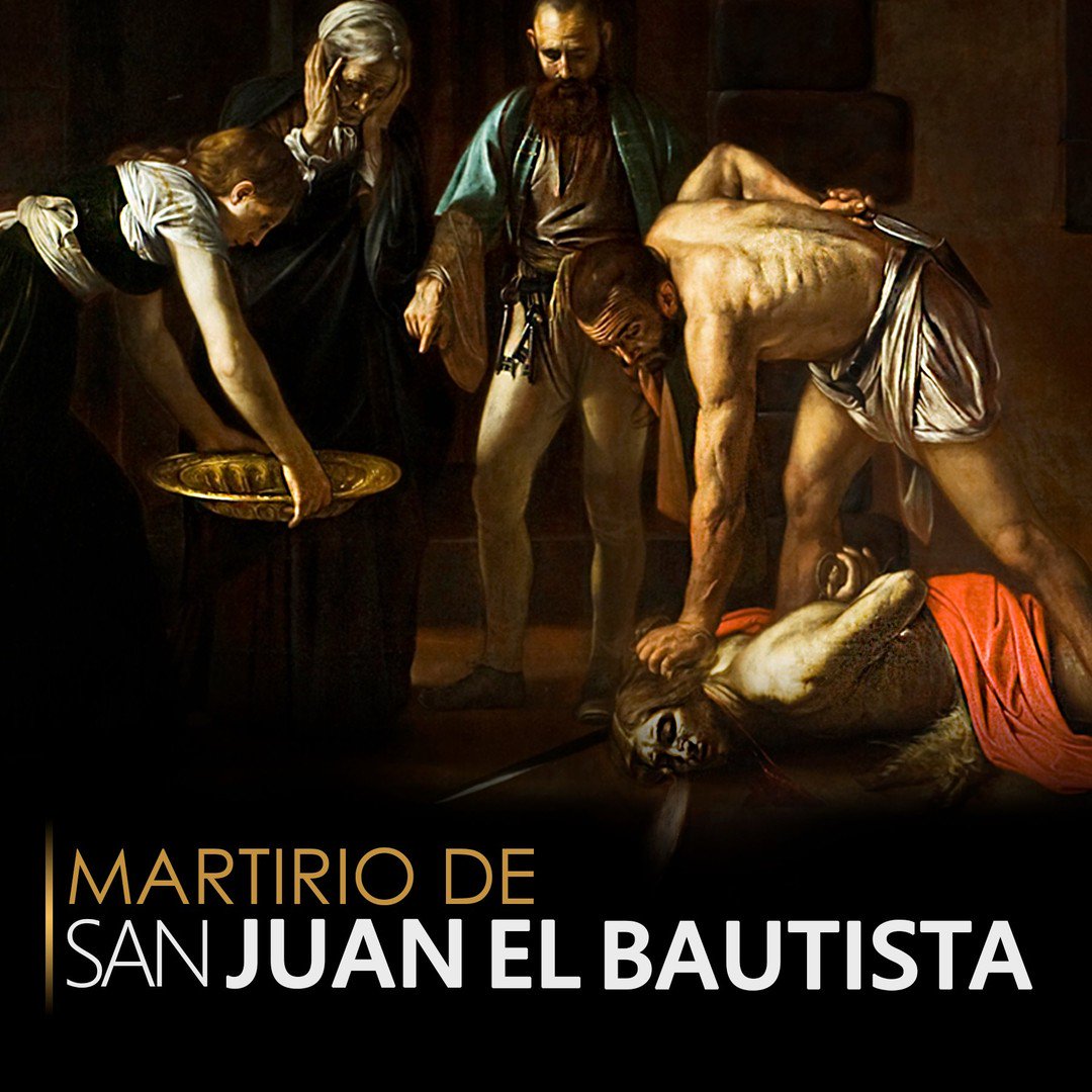 ChurchPOP_es's tweet photo. Hoy se celebra el martirio de San Juan Bautista, ejemplo de firmeza en la verdad.🙏 • Comparte y evangeliza 🤳🏽 • #IglesiaCatólica #CatolicosDelMundo #latinoamericacatolica #InstaCatholic #Catholic #CatholicChurch #religious #religiouslife #santidad… https://t.co/aRQnl4LBbh https://t.co/m1m7sMlAFh