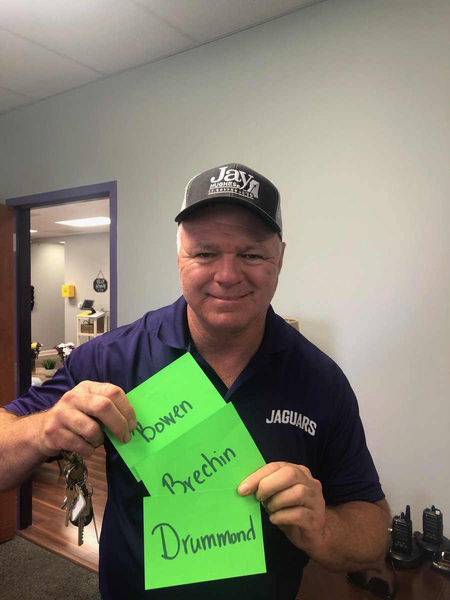 TweetDCS_DCMS's tweet image. Next week’s 8th grade teachers for our Jag Social are Ms. Bowen, Mrs. Brechin, and Mrs. Drummond!!! Pizza on Tuesday, now each of you just need to pick four students to join in the fun! #TeamDCS #relationshipsmatter