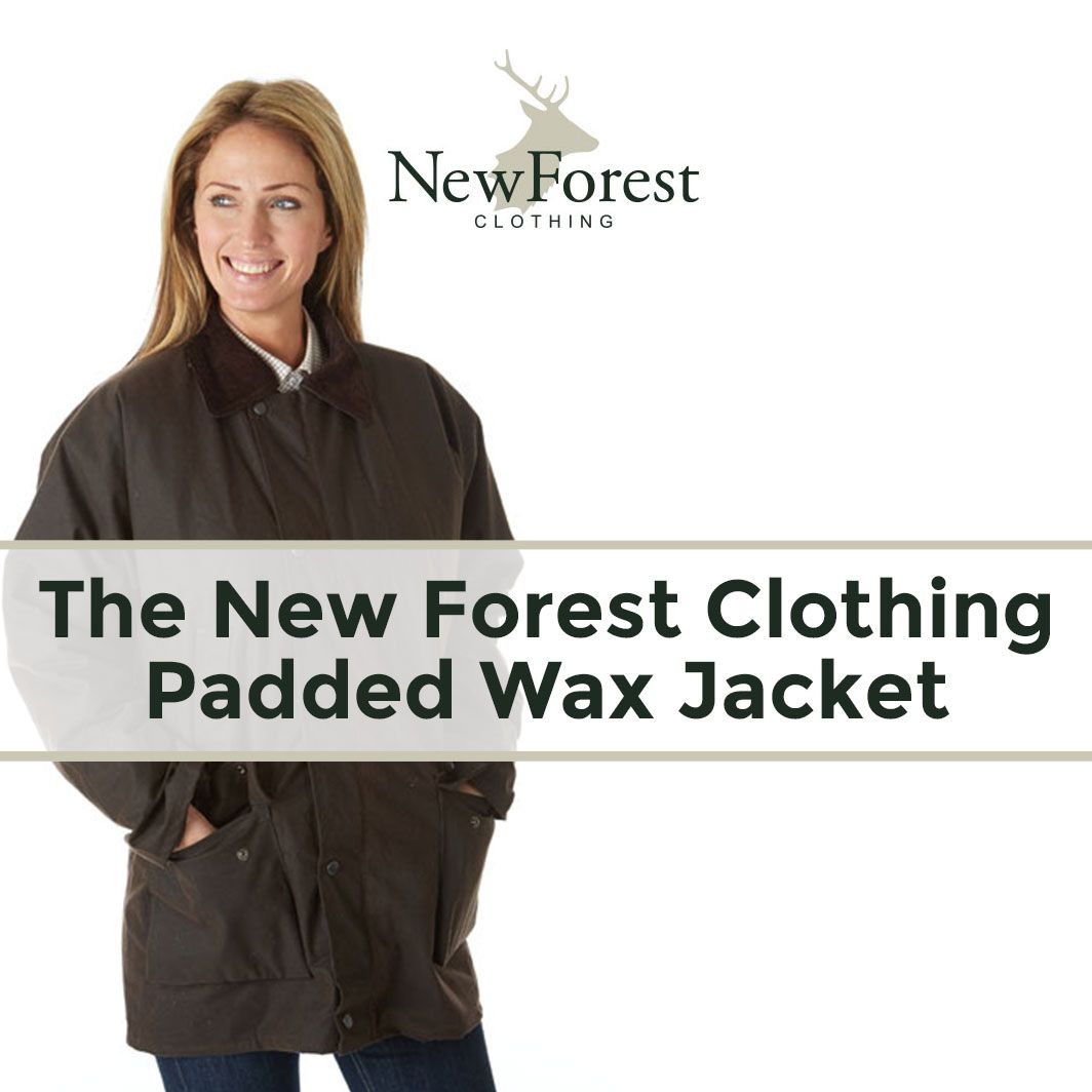 The Padded Wax Jacket provides warmth 