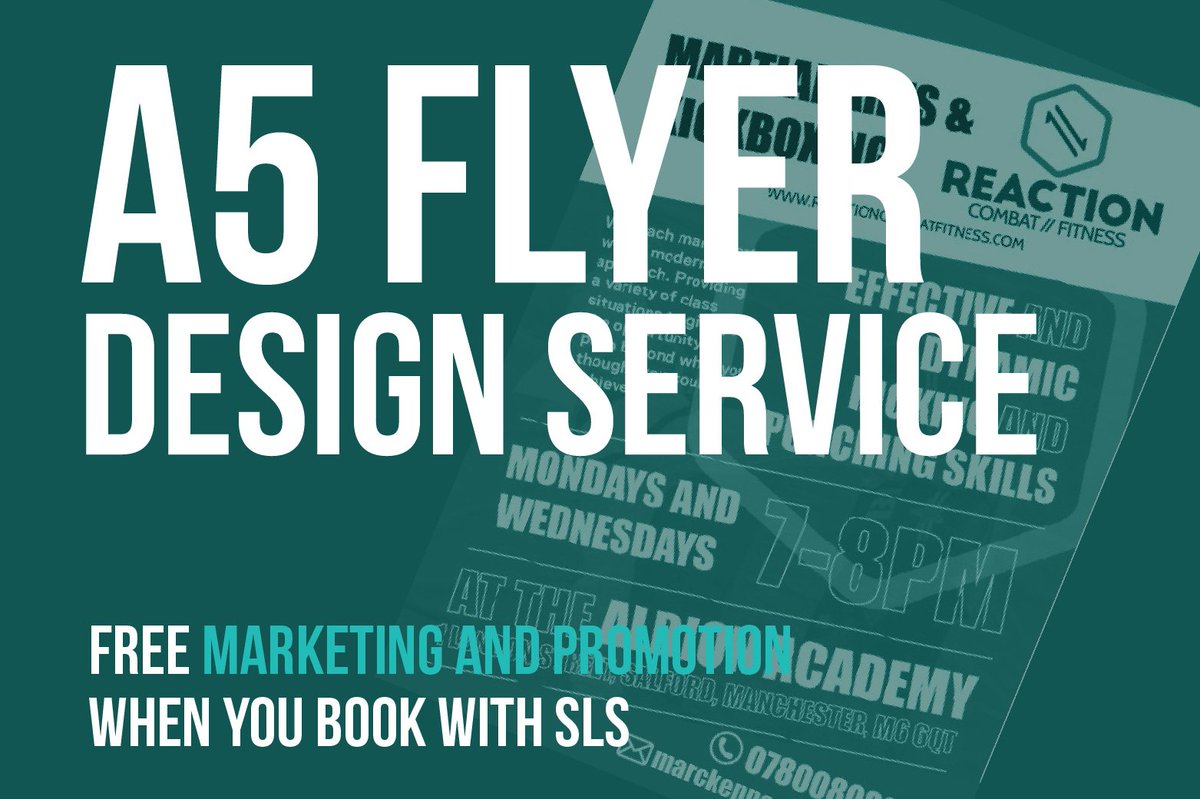 We will give you that extra nudge. Our services include social media promotion and an A5 flyer design service.