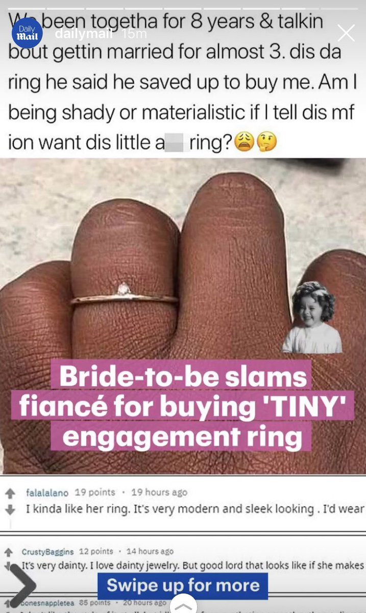 wwwjewelsdaily's tweet image. 8 years together and this is the ring she got! 🧐😯👀💍 thoughts? #tinydiamond #whereisthediamond #Engagementring