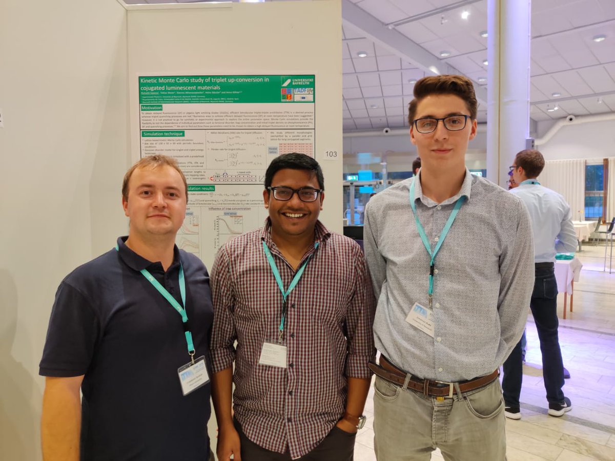 TADFlife (@tadflife) on Twitter photo TADFlife ITN at Linköping for the ECME 2019!
Volodymyr, Rishabh and Eimantas in the picture presenting their posters!
<a href="/TADFlife/">TADFlife</a> <a href="/VU_LT/">Vilnius University</a> <a href="/unibt/">Universität Bayreuth</a> <a href="/MSCActions/">Marie Skłodowska-Curie Actions</a> TADFlife ITN at Linköping for the ECME 2019!
Volodymyr, Rishabh and Eimantas in the picture presenting their posters!
<a href="/TADFlife/">TADFlife</a> <a href="/VU_LT/">Vilnius University</a> <a href="/unibt/">Universität Bayreuth</a> <a href="/MSCActions/">Marie Skłodowska-Curie Actions</a>