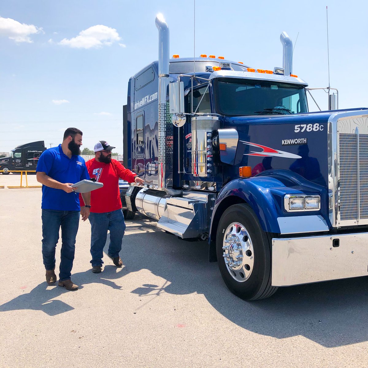 driveWFX's tweet photo. The transition team at WFX works closely with drivers and contractors when onboarding. If you’re looking for superior equipment and plenty of miles, we may have a truck for you!
#driveWFX #kenworth #dreamteam #cdl #trucklife #CDLcontractor #careersintrucking #bestdrivers https://t.co/DWtPKVjJ8h