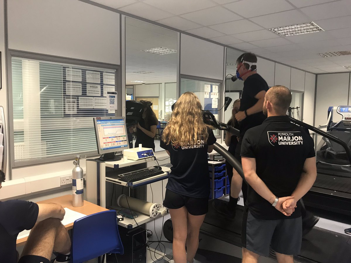 Fantastic day today <a href="/MarjonSport/">Marjon Sport & Health</a> improving long term health and wellbeing of staff ,lectures and practical classes focusing on injury prevention and recovery today. #healthybodieshealthyminds #peoplefirst#