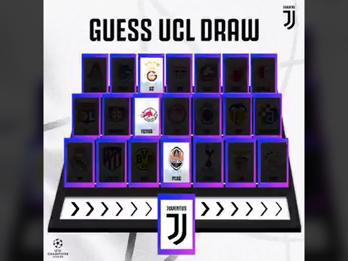 FedeGirola's tweet photo. @juventusfc @ChampionsLeague Not bad #UCLdraw https://t.co/f0yxrrjT8v