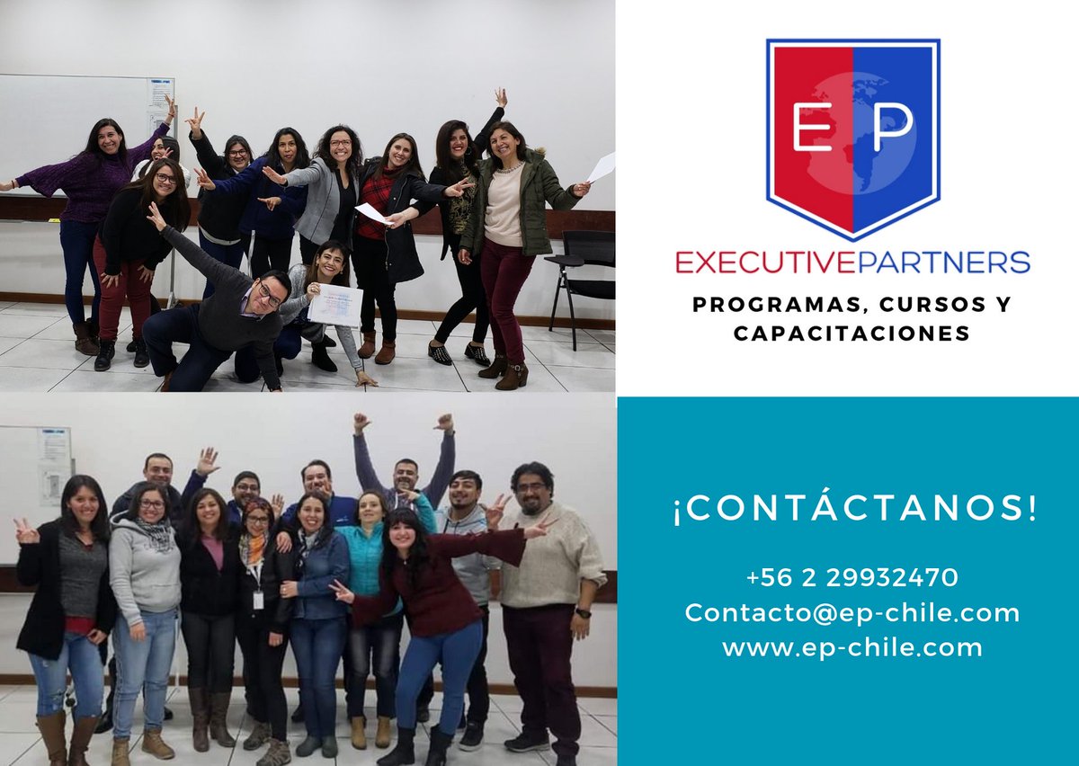 executivepart's tweet image. Nuestros Programas de Excelencia en la Atención al Cliente van orientados 100% en el Ejecutivo de Atención. Les ayudamos a gestionar sus emociones, potenciar sus herramientas y establecer sus metas. 

#FelizJueves #Programas #Providencia #Chile