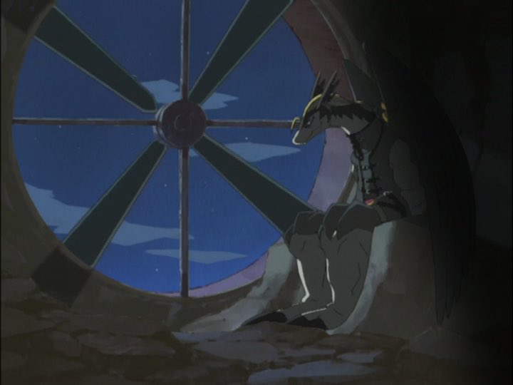 21話での夜風に吹かれたりツッコミ役に徹したりしてるランシーンさん