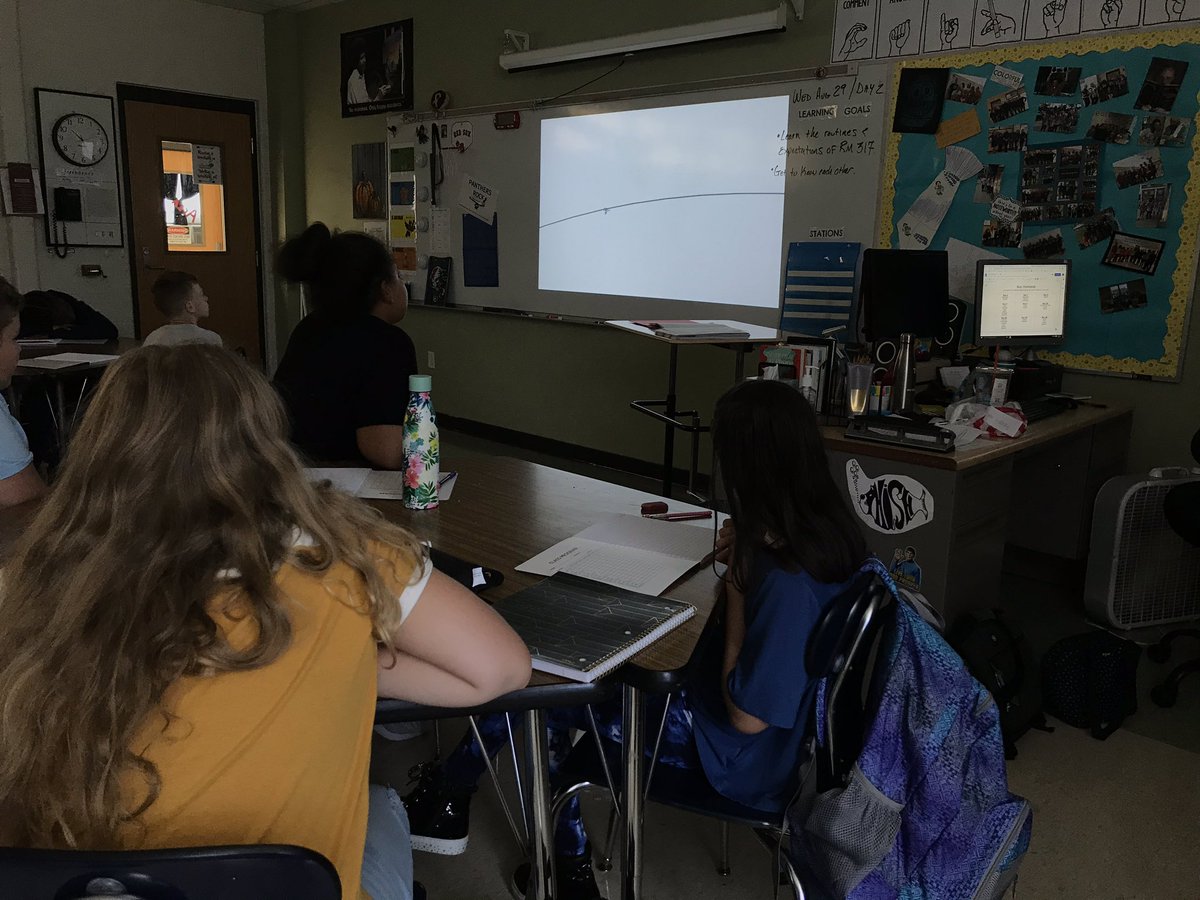 Playing some “Get to Know You” games spawned into sharing our love of music with each other. How could I not share <a href="/baharv89/">Bevibel Harvey (rabid squirrel)</a>’s video of <a href="/guster/">guster</a>’s Ruby Falls with the students. #NewSchoolYear #linerider