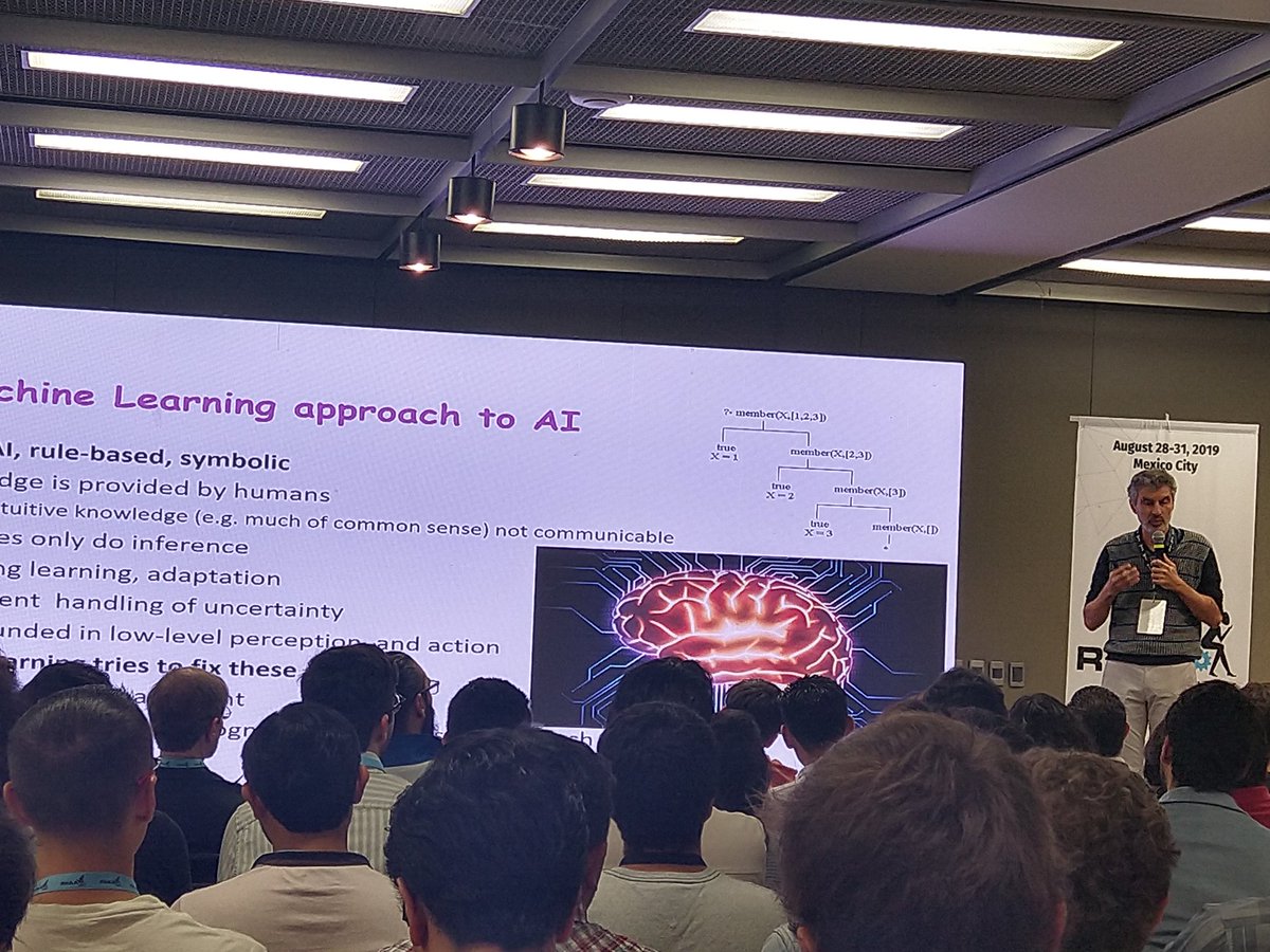 riiaa_org's tweet photo. Our first speaker of the day: Yoshua Bengio https://t.co/ntJqdhyElM