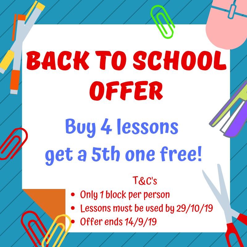 CatheringtonEC's tweet photo. Take advantage of our Back to School offer! 
Buy 4 lessons get a 5th one free!
T&amp;c's apply https://t.co/TKV1igxxNQ