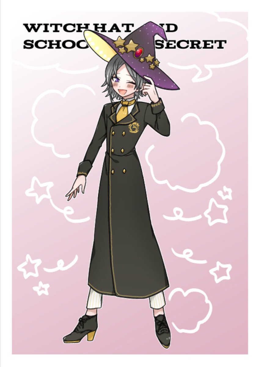 konpeito_sweeet's tweet photo. こちらの企画【@Witch_hat_S】に二人目参加失礼いたします〜!無自覚性格ワル男です!よろしくお願いいたします〜!
#WS_CS
#WS_生徒
#WS_レスタンクール
#WS_2年生
#WS_3つ星 https://t.co/eCG1debdju