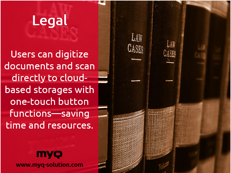 myqsolution's tweet photo. Law firms can scan and store files quicker and easier using MyQ Solution. #mps #myqsolution #easyscan https://t.co/gnqMk2fHxf