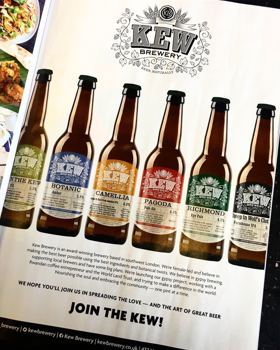 KewBrewery's tweet photo. Missed our announcement in last month’s @natgeotraveluk issue? Here’s a recap: we believe in gypsy brewing and supporting local brewers. So we’re launching our Gypsy Project with a Tropical IPA brewed in collaboration with WorkShy Brewing. Stay tuned! 🚀🍺 https://t.co/vT1z0Lm3Jl