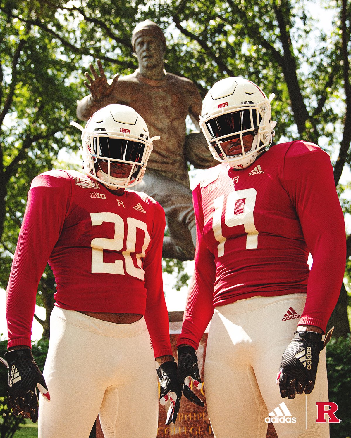 Rutgers Football on X Where college football was born. Embracing our roots in these long sleeve uniforms from adidasFballUS. x AdidasFootball https t 7071OrwWXN X