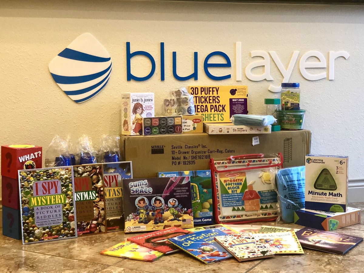 bluelayerit's tweet photo. Our team at #BlueLayer was honored to help some local teachers with this year's #ClearTheLists campaign! It's just a small token of our appreciation for everything they do for our kids and community. Wishing all of you a great year! #BackToSchool https://t.co/GNhw3dFFEA