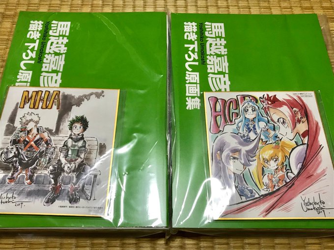 ようやく届いた「馬越嘉彦アニメーション原画集第二巻