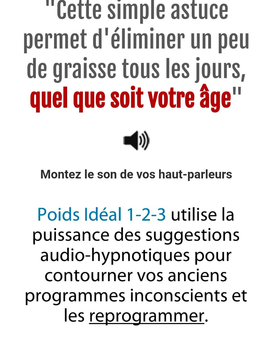 LE CERVEAU !Eh oui. A la fin de la vidéo vous pourrez commander ces pistes sons et reprogrammer votre cerveau ! Et ça marche !!!!!...... avec un peu de discipline hein parce qu'on a dit sans se priver mais faut pas déconner non plus !