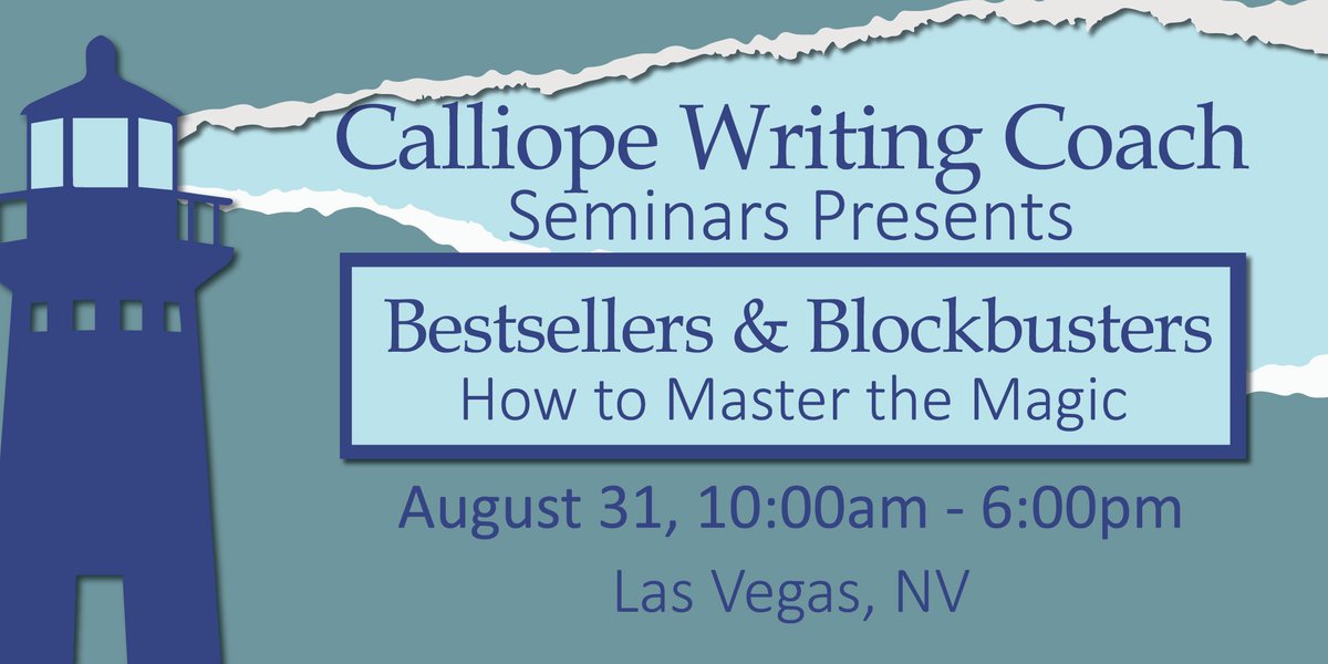angiefenimore's tweet photo. "The only difference between you and a NYT bestselling author is tools and a timeline."
Saturday, Aug 29th, Bestsellers & Blockbusters, Las Vegas.
#lasvegaswriters #WritingCommunity #BigCalliopeMagic #NoWriterLeftBehind
https://t.co/z1cGqOujGG https://t.co/hr9JWNSCLa
