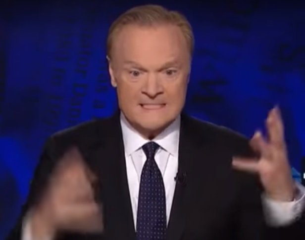 Slimy Lawrence O'Donnell deletes fake news tweet accusing Trump of taking loans from Russians