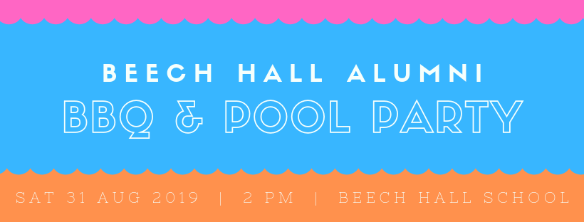 Reminder: <a href="/OldGriffinians/">Beech Hall Alumni</a> BBQ &amp; Pool Party 🍔 - Saturday 31 August 2019 <a href="/beechhall_macc/">Beech Hall School</a> - mailchi.mp/5056f83d0be0/a…
