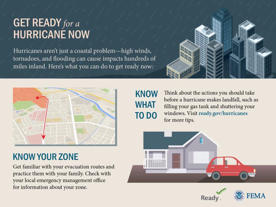 Readygov's tweet image. If you are in an area that might be affected by #Dorian this week, get ready now:

✅ Have an evacuation plan
✅ Follow local officials for sheltering &amp;amp; transportation options
✅ Plan for your medical needs and for pets
✅ Check on your neighbors

More: ready.gov/hurricanes