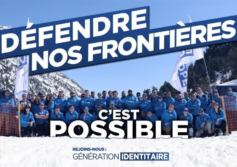 GB_GBernard's tweet photo. Pour les théoriciens du contrat social les hommes ne délèguent leurs droits inaliénables à l'État que pour qu'il les exerce à leur place. S'il est défaillant ils les récupèrent ipso facto. N'était-ce pas le cas dans l'opération #defendeurope dans les Alpes? #generationidentitaire https://t.co/403ln7jIeN