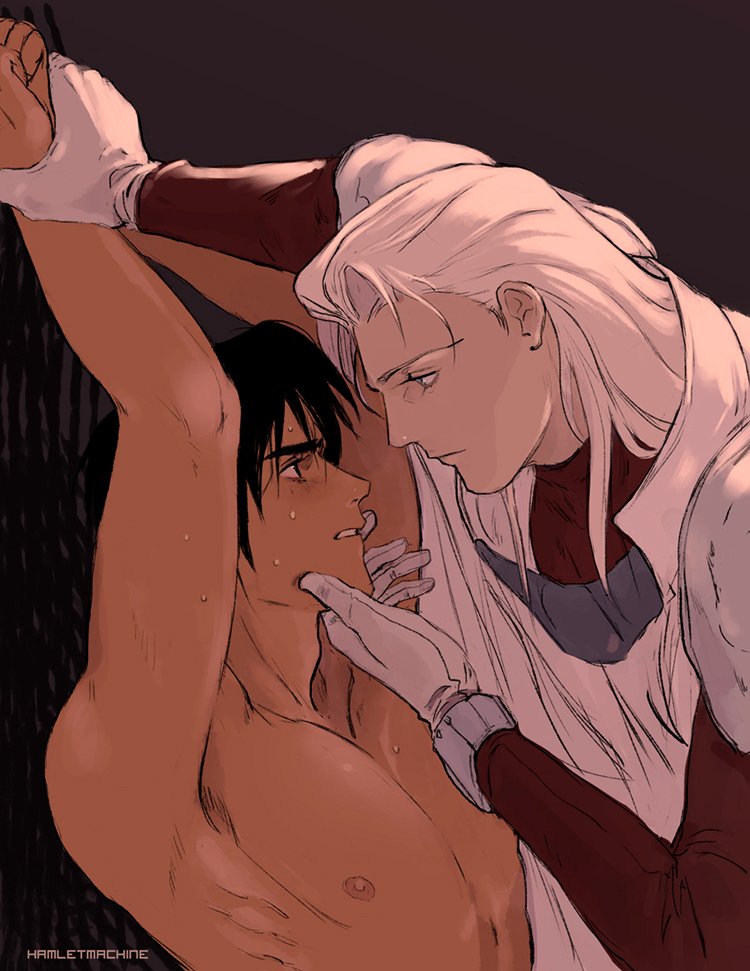 Hamlet_Machine's tweet photo. ✨Riki x Iason✨ (Ai no Kusabi / 間の楔) https://t.co/EbgkSWL6mb
