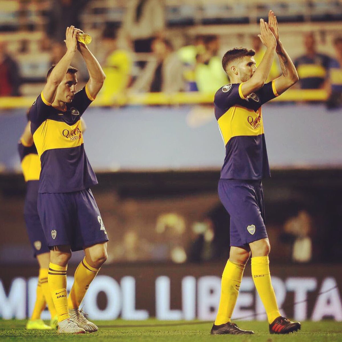 lichilopez2's tweet photo. Estamos en la semifinal de la @Libertadores. Muchas gracias por el apoyo. #VamosBoca #VamosPorMas #CopaLibertadores https://t.co/ccDcaY8aEy