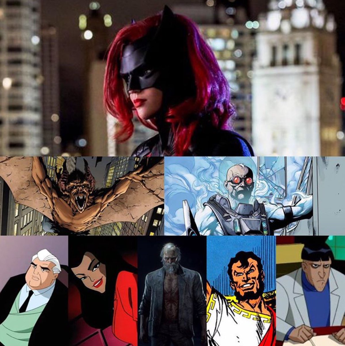DCMarvelMovie's tweet photo. More villains who might show up on #rubyrose @cwbatwoman #manbat #mrfreeze #rupertthorne #candice #deaconblackfire #maxiezeus #achillesmilo #arrowverse #dceu #dctv #crisisoninfiniteearths https://t.co/29FW6ngVnZ
