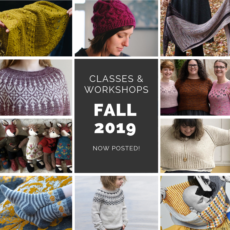 espacetricot's tweet photo. Fall 2019 Class Schedule now posted! https://t.co/nnoJ9BNMqc https://t.co/1c4eiuLJ7s