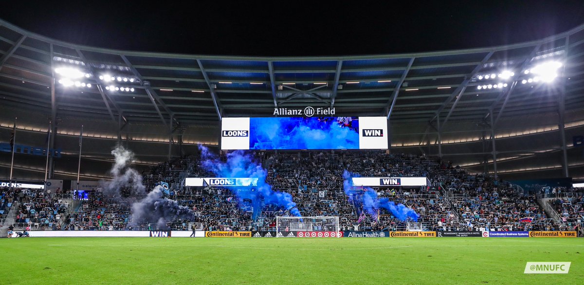MNUFC's tweet photo. 🇺🇸 The Champs are (Almost) Here 🇺🇸

RT &amp; follow for a chance to win 2 tickets to Tuesday's @USWNT game at @allianzfield https://t.co/uKlZQG8im2