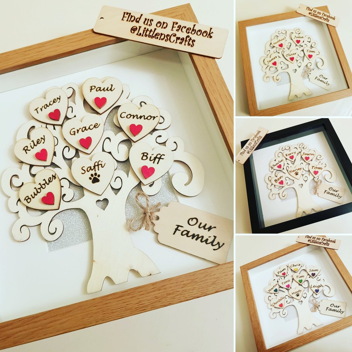 LittlensCrafts's tweet image. Laser Engraved Family Tree Frames - £25 each plus P&amp;amp;P 🌳❤#familytree #familytreeframe #family #love #ourfamily #personalised #bespoke #bespokegifts #personalisedgifts #smallbusinessuk #findmeonfacebook #findmeonetsy #etsy #etsyseller #etsyshop #etsymaker #LittlensCrafts