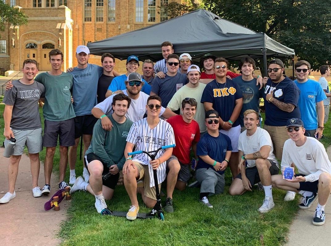 On Tuesday, Sept. 10, share your story using our key phrase: “I am ______ because of #myFraternity.” Text “myfraternity” to 25827 for a reminder.

📸: Iota Kappa (<a href="/PiKapp_UNCO/">Pi Kappa Phi UNCO</a>)

#ExceptionalLeaders #UncommonOpportunities