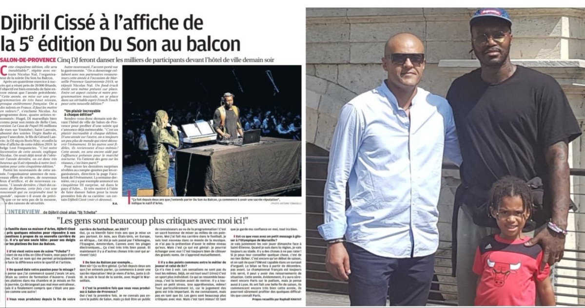 ArlesClubA's tweet photo. Le Président du Club des Ambassadeurs et son Président d'honneur M. Djibril Cisse venu se ressourcer en famille sur Arles avant la très grosse Soirée demain soir ( Du Son au Balcon ) chez nos amis Salonais 👍🏻 https://t.co/RPOi1qq5Gs